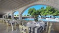 foto vonkajsia restauracia hotela Portes Beach, stredisko Nea Potidea, Chalkidiki, Grecko