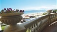 foto vyhlad na more z izby hotela Chaika Beach Resort na Slnecnom pobrezi v Bulharsku
