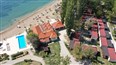 foto areal mobilnych domov Camp Galeb v letovisku Omis v Chorvatsku