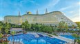 foto areal hotela Delphin Imperial v stredisku Antalya-Lara v Turecku