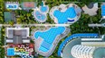 foto aquapark hotela Delphin Imperial v stredisku Antalya-Lara v Turecku