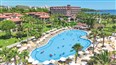 foto areal hotela Justiniano Club Park Conti v Alanyi v Turecku