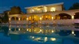 foto bazen hotela Portes Beach, stredisko Nea Potidea, Chalkidiki, Grecko